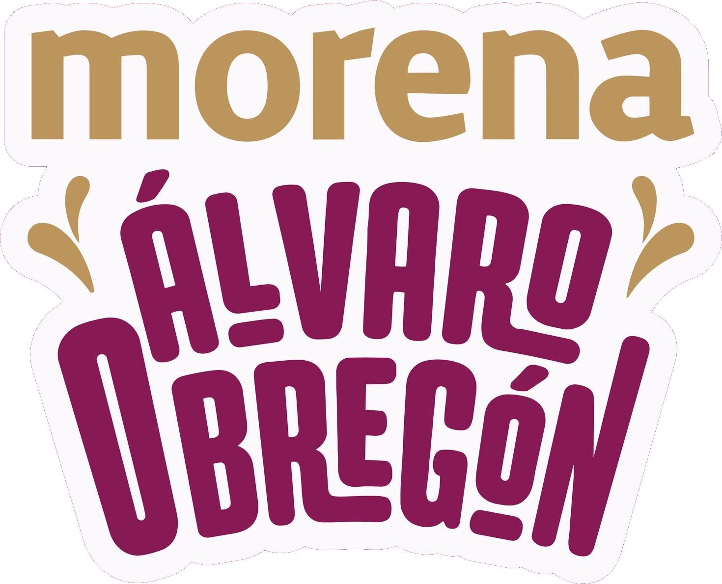 Logo Morena AO Alvaro Obregón